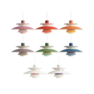 Nordic Metal dining room chandelier Denmark creative modern bedroom LED chandelier