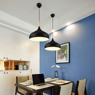 Aluminum Solid Wood Modern Home Decorative Luxury Indoor Vintage Pendant Nordic Chandeliers Droplight