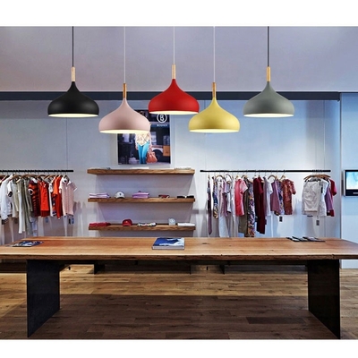 Aluminum Solid Wood Modern Home Decorative Luxury Indoor Vintage Pendant Nordic Chandeliers Droplight