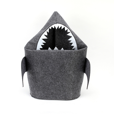 Eco Friendly Kids Custom Logo Folding Felt Cool Laundry Basket For Storage