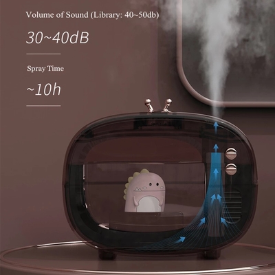 Creative TV Cute Pet Ultrasonic Air Humidifier Portable Wireless USB Rechargeable Cool Mist