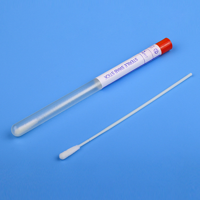 1 Person Oropharyngeal Nylon Flocked Swab Oropharyngeal Nylon Flocked Swab With Tube