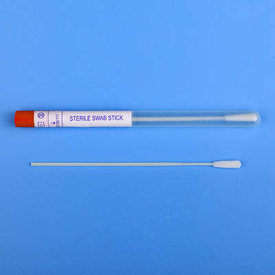 1 Person Oropharyngeal Nylon Flocked Swab Oropharyngeal Nylon Flocked Swab With Tube