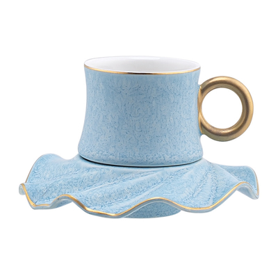 color glazed electroplating gold turkish Arabic tea ceramic coffee cup ceramic