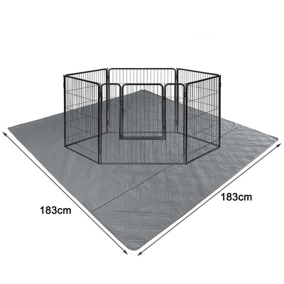 Oxford Anti Tear Pet Floor Mat Dog Play Crate Pee Training Waterproof