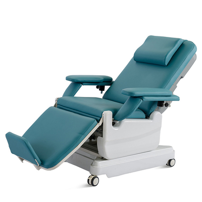 Electric Adjustable Hospital Medical Patient Donation Drawing Manufacturer Cheap Blood Collection Donor Dialysis Chair