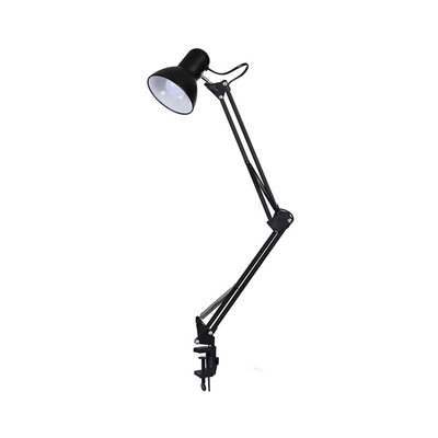 Modern Adjustable Long Arm Table Reading Led Lamp With Clip Nail Salon Desk