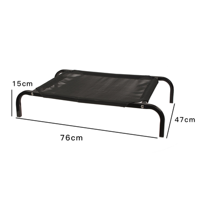 Summer Durable Metal Frame Raised Wrought Iron Pet Bed Cushion Elevated