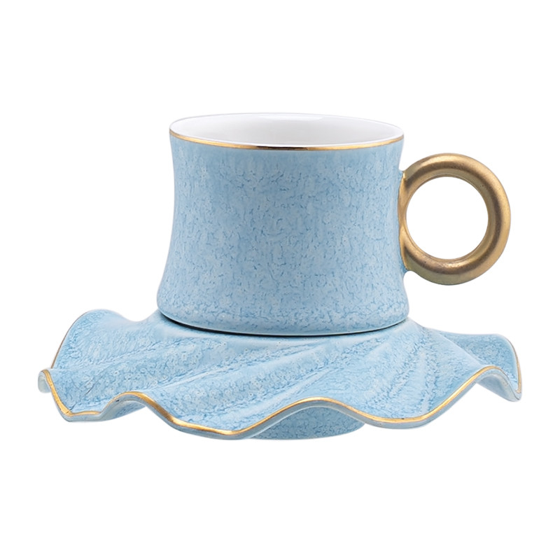 color glazed electroplating gold turkish Arabic tea ceramic coffee cup ceramic